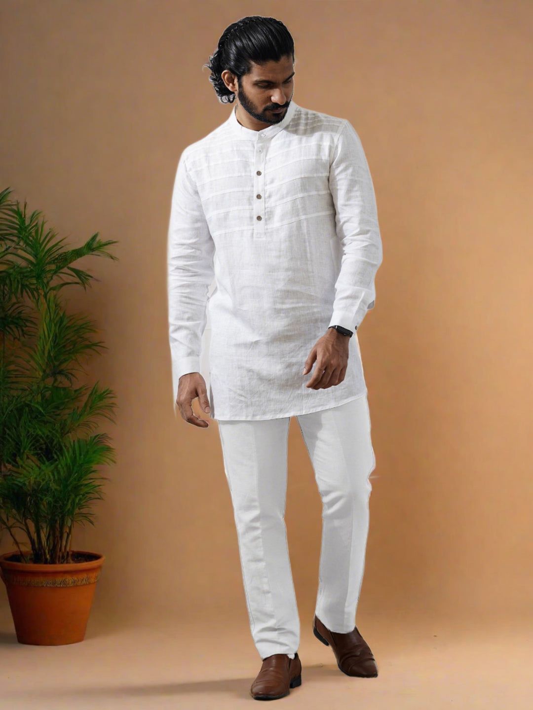Classic White Kurta